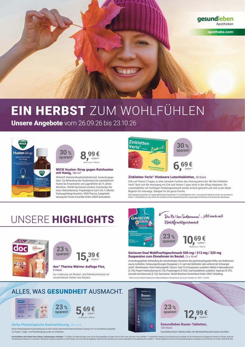 Monatsangebote Aktuelle Monatsangebote im Flyer